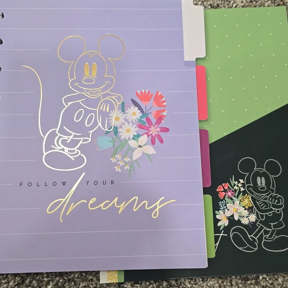 The Happy Planner Disney Minnie Mouse Classic Planner Companion & Extension Pack